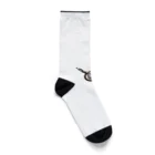 黒猫くんのラブフィッシング Socks