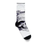 LCOMLのフルーツに囲まれたSKULL Socks