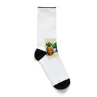 ワワジジドットクラブのドットヒーローになる野菜達A Socks