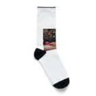 yumena_のクリスマスを満喫する犬 Socks