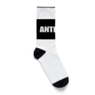 ANTIODDS OFFICIAL GOODSのANTIODDS LOGO 1 ソックス