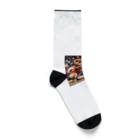 0416artの柴犬すもう Socks