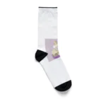 猫の水彩画の猫の水彩画グッズ Socks