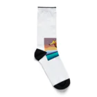 Zep11138のドット絵キリン Socks