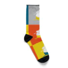 くらきち ONLINE SHOPのねこタイツ 3 × 3 Socks