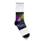 のんびりアート工房のサイバーパンク都市 Socks