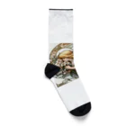 たまき工房の花天使　アール・ヌーヴォー風 Socks