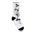 nene🐱shop💙の黒猫ネネちゃん Socks