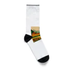 lallypipiのドット柄の世界「野生の王国」グッズ Socks