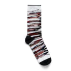 山口昇悟　Shogo Yamaguchiの船凍イカ　カラフルver.  （能登半島地震災害支援グッズ） Socks