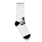 おふざけのロック人参 Socks