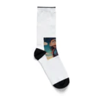 PanHanaChanのThe girl who looks at the sky Socks