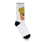 Shiumai_shopのあさいバーガー　ポテト Socks