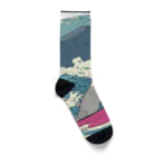 tohoku.jpのSurfing Cat 2 Socks