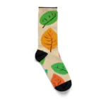 ＊Leafus_リーフアス＊のgreen leaf green Socks