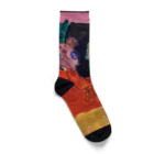 BWfamilyの夜のサバンナ Socks