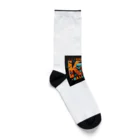 k.a.u.j.7のおしゃれでユニークなハロウィンの風景が広がります Socks