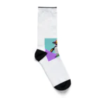 ai美女ショップのかわいいペンギン Socks