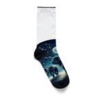 FUMYのNight  Elephant Symphonic Socks