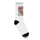 peach treeの鼻には花を Socks