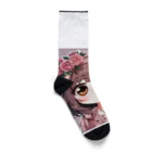 mikukiのかわいい女の子 Socks