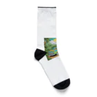 どうぶつやのハワイ　ピックアップトラック Socks