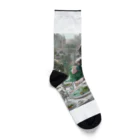 AQUAMETAVERSEの豪華客船でディナー　sanae 2074 Socks