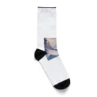 taka_nirvanaの鮮やかなスノーボーダー Socks