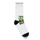 きなこのショップのこども登山家 Socks