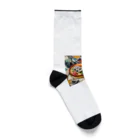 happiness_shopの江戸前の寿司をピカソ風にアレンジ Socks