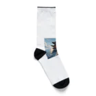 Irregular is beautifulのSanctuary of the Sea: Pathway to Serenity Socks