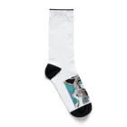 通りすがり太郎のカウガール Socks