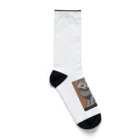 F2 Cat Design Shopのhairless cat 001 Socks