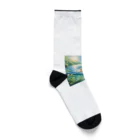 hayato0402の泳ぐわんこ Socks