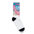 Shironekokuuのイルカくん Socks