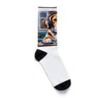 モノモノクローゼットのビーグルがヘッドフォン Socks