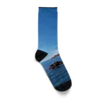 モニアショップの空　海　波 Socks