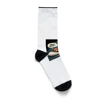 keikei5のかわいいダックスフンドが深い眠り Socks