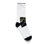 fumi_sportsのボイパしてるゴリラ Socks