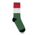 お絵かき屋さんのハンガリーの国旗 Socks
