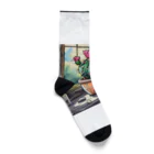 TENTENの朝のサボテン Socks