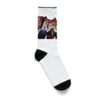 destroycapiatriarchy_のgenocide university Socks