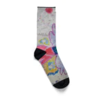 MA-HI shopのハンドフラワー Socks