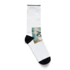 ふざけT専門店のふわふわの子猫の水彩画 Socks