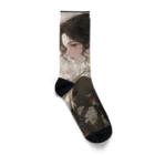 AQUAMETAVERSEの花に囲まれて　なでしこ1478 Socks