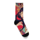 AQUAMETAVERSEの錦絵の微笑 Marsa 106 Socks