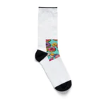 piasのオリジナルグッズアイテム通販のしあわせドーナッツ Socks