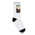 Ａ’ｚｗｏｒｋＳのらくがきのてんしとらくがきのあくま Socks