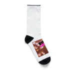 KAZAGULIのpuff love Socks