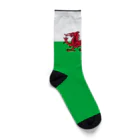お絵かき屋さんのウェールズの旗 Socks